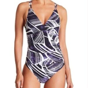 La Blanca size 14 one piece swimsuit